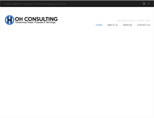 Tablet Screenshot of ohconsultinginc.com